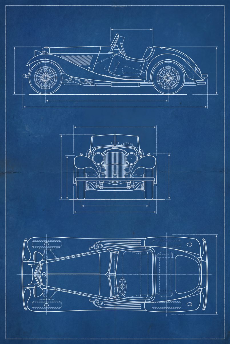 The Roadster, to Plan