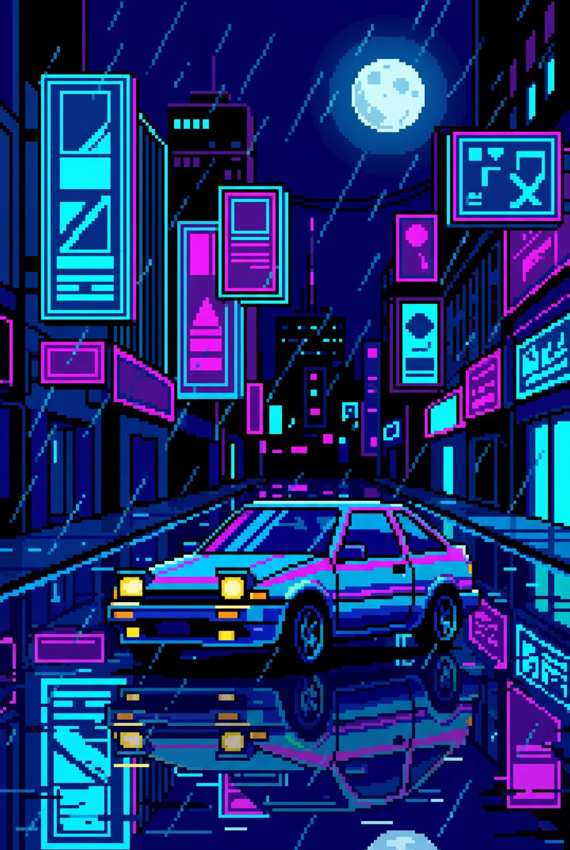 Pixel Night City