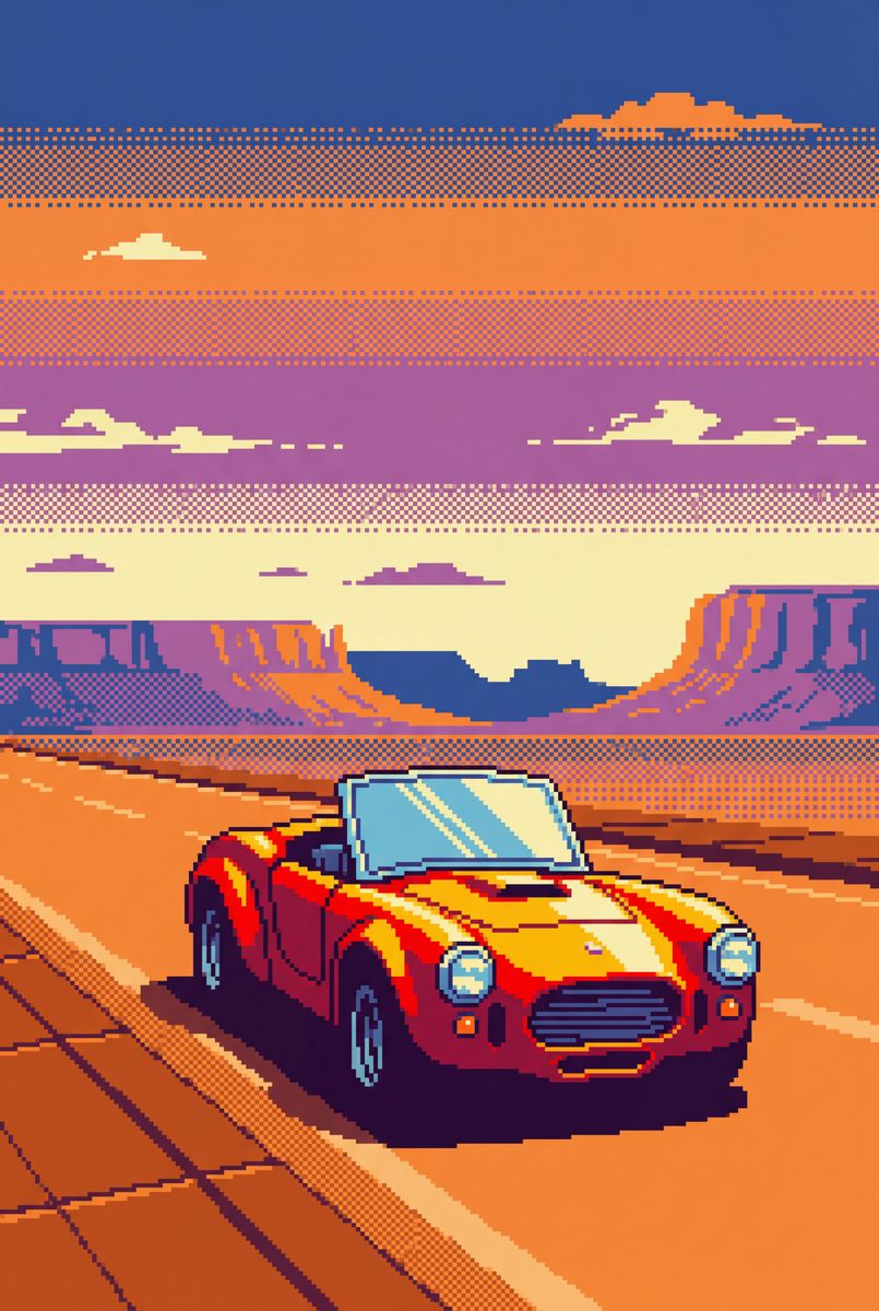 Pixel Roadster