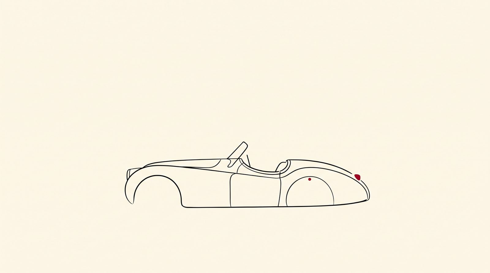 Minimalist Car Art