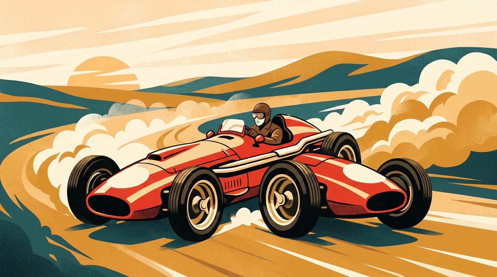 Vintage Car Posters